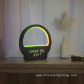 Remote Control Smart Temperature and Humidity Table Lamp